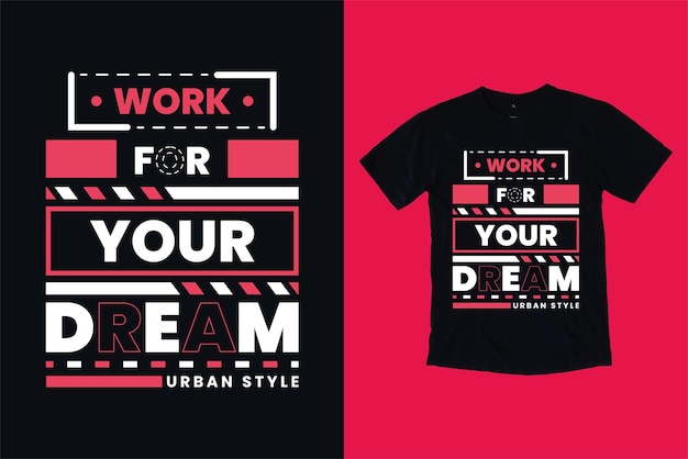 Inspirierende zitate typografie t-shirt-design