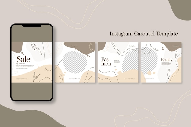 Instagram karussell vorlagen