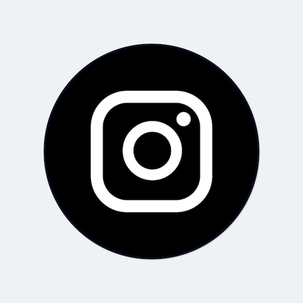 Vektor instagram-vektor-symbol für soziale medien