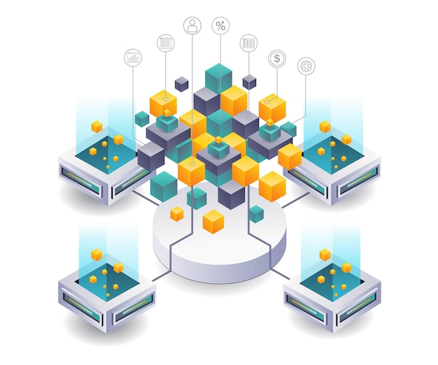 Integration von Geschäftssystemen mit Blockchain-Technologie-Netzwerk