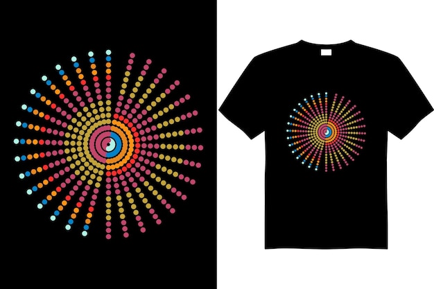 Internationaler dot-day-t-shirt-designvektor