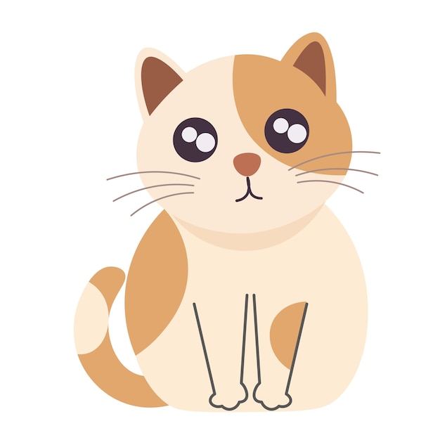 Internationaler Tag der Katzen-Vektor-Illustration