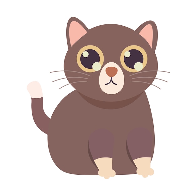 Internationaler Tag der Katzen-Vektor-Illustration