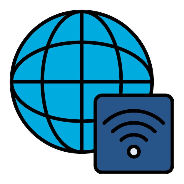 Vektor internet-symbol