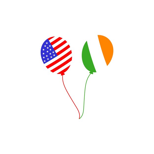 Vektor irland america elementdesign illustration vektor