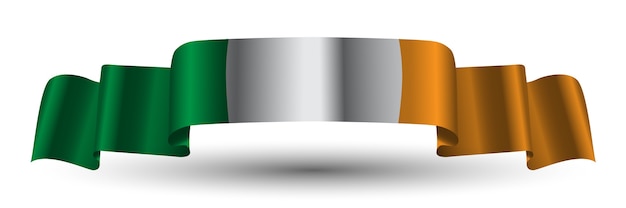 Irland Flagge Band Banner