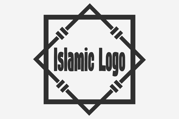 Vektor islamisches logo für ihre marke