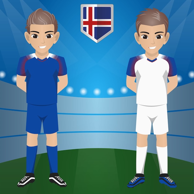 Island football national für internationales turnier