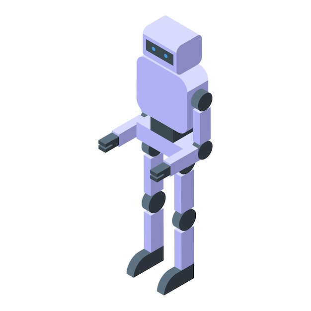 Isometrische Abbildung eines modernen Robots
