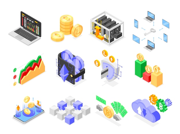 Isometrische Blockchain-Menge