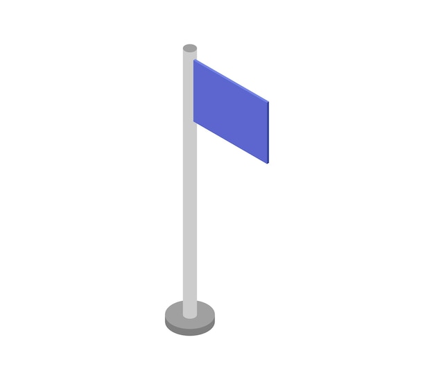 Isometrische Flagge