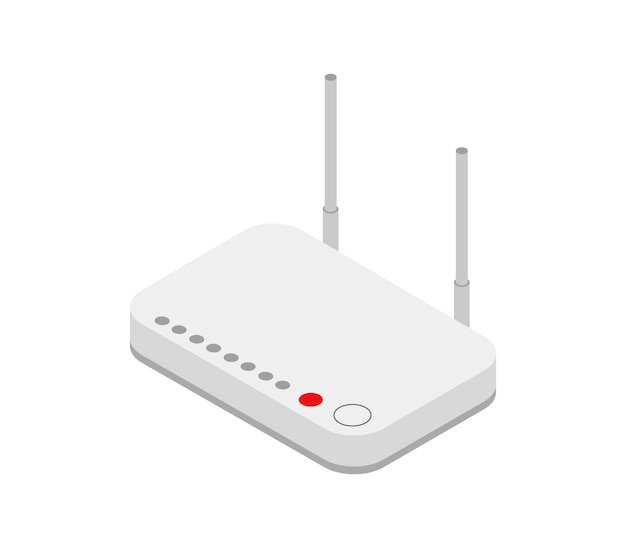 Isometrischer Router