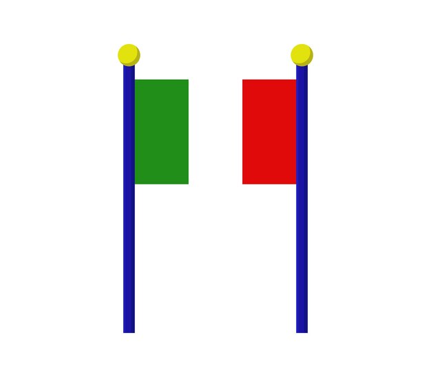 Italien Flagge