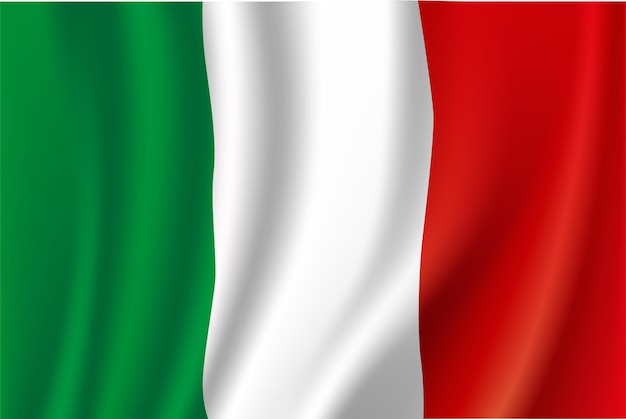 Italienischer Flagge