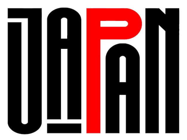 Japan typographie textdesign