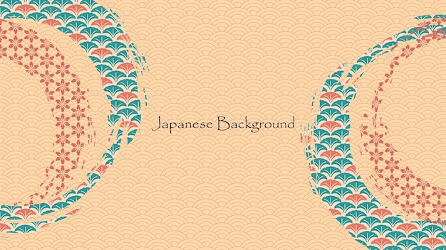 Japanischer hintergrund