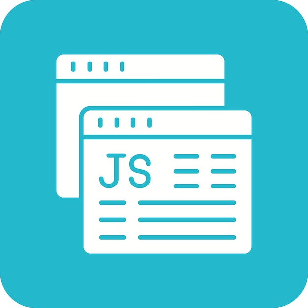 Vektor javascript-symbol