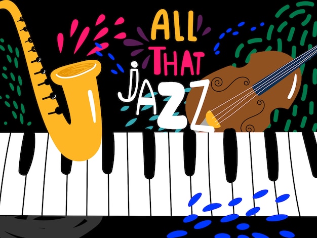 Jazz piano hintergrund