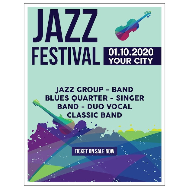 Jazz-poster-illustration