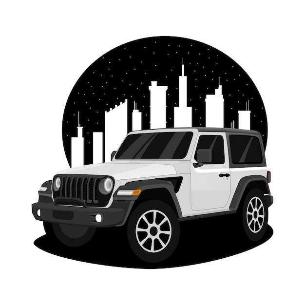 Jeep wrangler-autoillustration