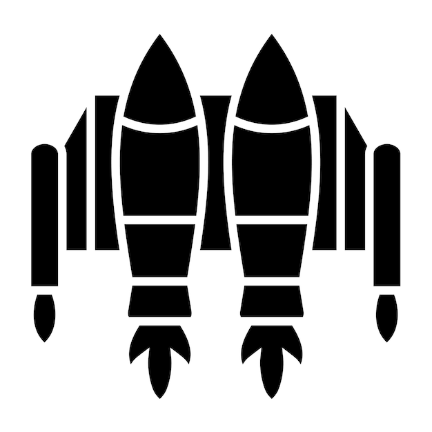 Vektor jetpack-symbol