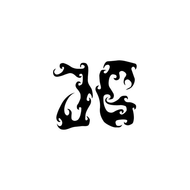 JG-Monogramm-Logo-Design, Buchstabe, Text, Name, Symbol, monochromes Logo, Alphabet-Zeichen, einfaches Logo
