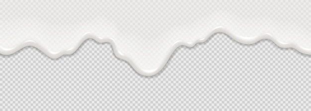 Joghurt Milch oder Sahne Oberfläche cremige Flüssigkeit Schmelzen Spritzer fließender Hintergrund