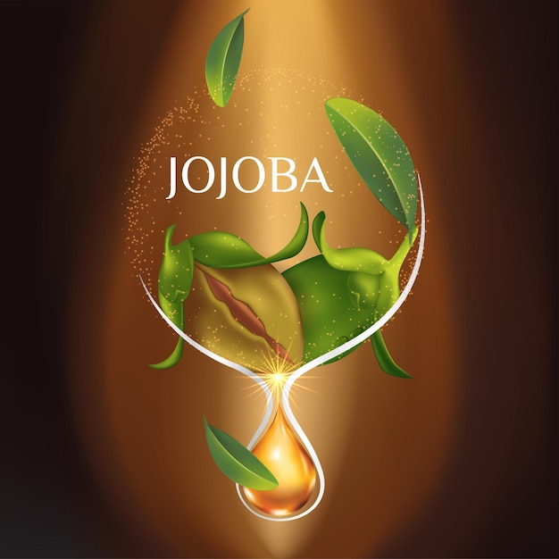 Jojoba naturkosmetik für die hautpflege