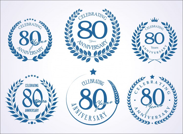 Vektor jubiläum hintergrund