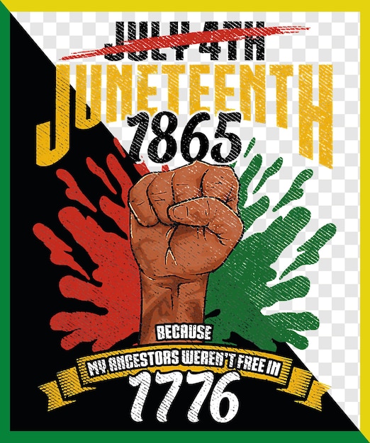 Juneteenth black lives matter feiert 1865