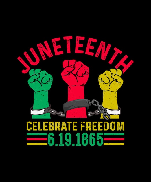 Juneteenth t-shirt design juneteenth celebrate freedom 6191865