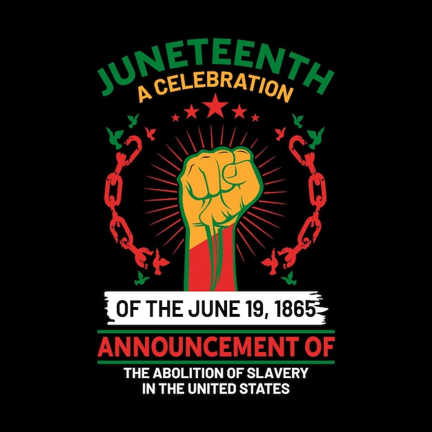 Juneteenth T-Shirt Design