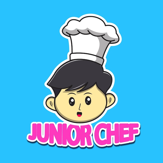 Juniorchef-logo-cartoon-illustration