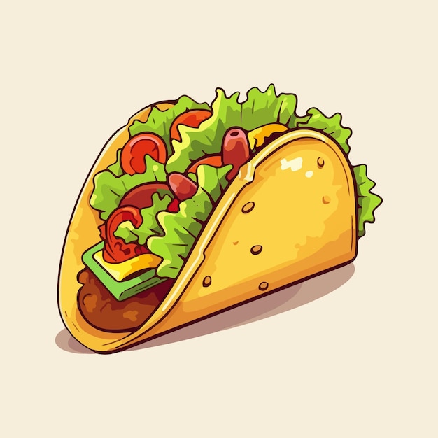 Junk-Food-Vektorillustration