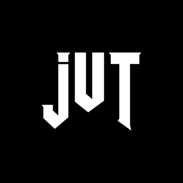 JUT Buchstaben-Logo-Design für das Technologieunternehmen JUT Logo-Design Schwarz-Weiß-Farbkombination JUT Logo JUT Vektor JUT Design JUT Icon JUT Alphabet JUT Typografie Logo-Design