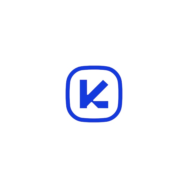 Vektor k minimalistisches logo