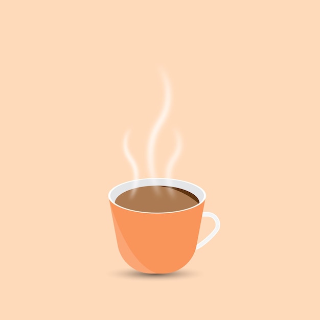 Kaffee banner flyer poster social media werbung illustration