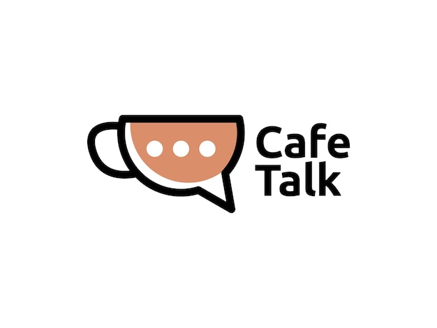 Kaffee-café-tal-logo-design-konzept