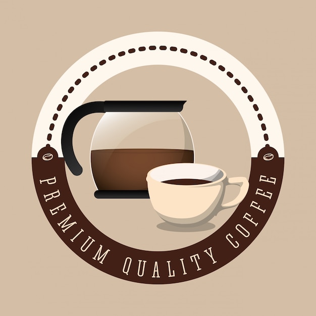 Vektor kaffee-design