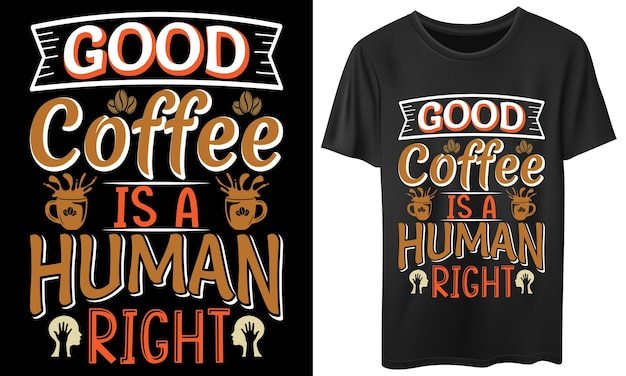 Kaffee-liebhaber-t-shirt-design.