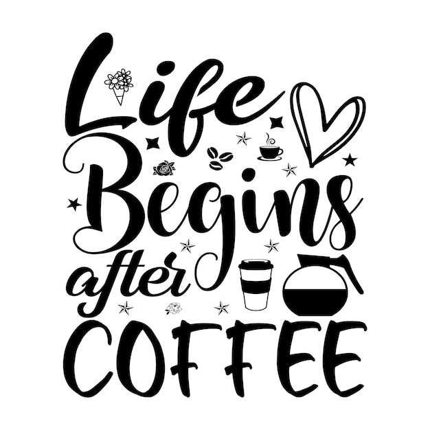 Kaffee-SVG-Design