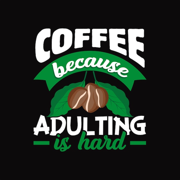 Kaffee-t-shirt-design