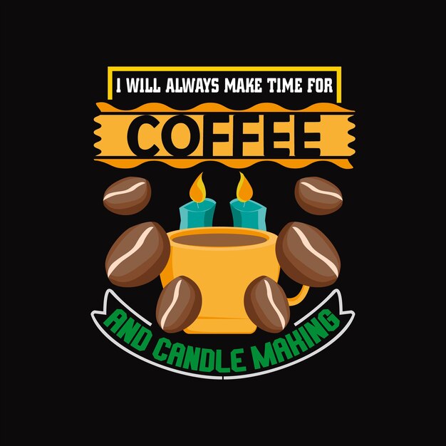 Kaffee-t-shirt-design