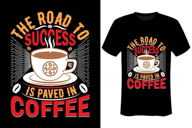 Kaffee-T-Shirt-Design