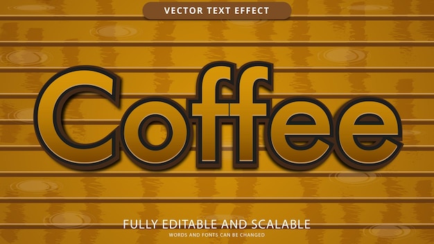 Kaffee-Texteffekt kann eps-Datei bearbeitet werden