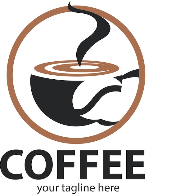 Kaffee vector editierbare logo