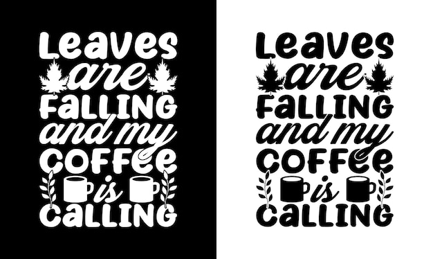 Kaffee-zitat-t-shirt-design, typografie
