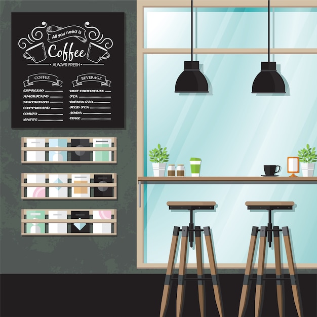 Kaffeehaus Interieur