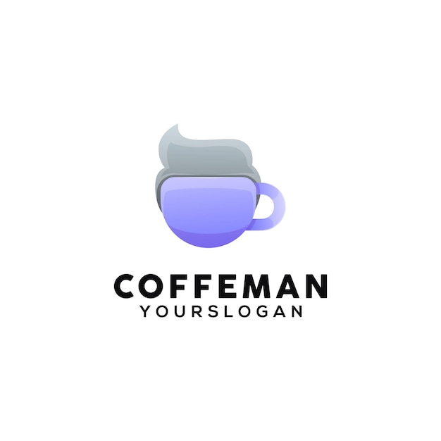 Kaffeemann-logo-vorlage