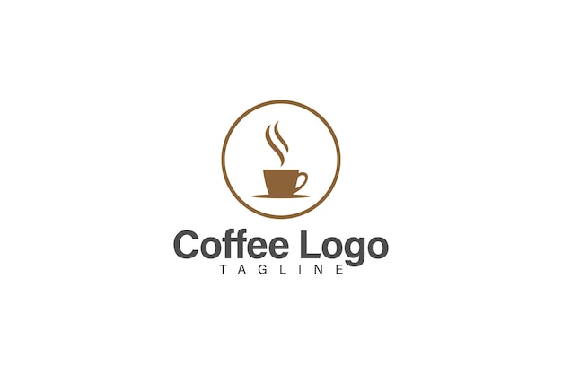 Kaffeestube-logo-design-vektor